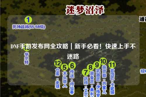DNF手游發布網全攻略|新手必看!快速上手不迷路
