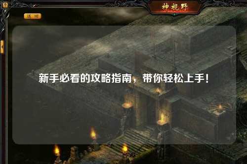 新手必看的攻略指南，帶你輕松上手！