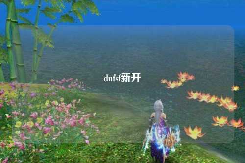 dnfsf新開