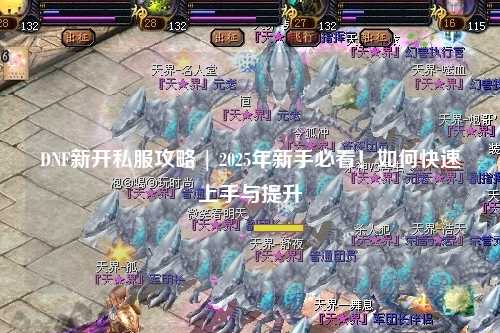 DNF新開(kāi)私服攻略 | 2025年新手必看！如何快速上手與提升