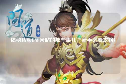揭秘私服DNF網站的那些事兒，新手必看攻略！