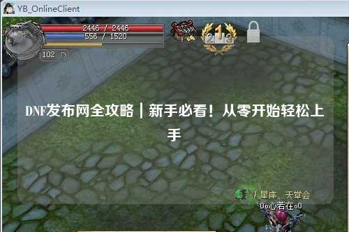 DNF發(fā)布網(wǎng)全攻略｜新手必看！從零開始輕松上手