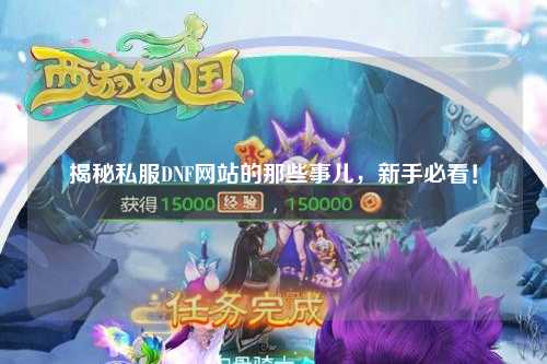 揭秘私服DNF網站的那些事兒，新手必看！